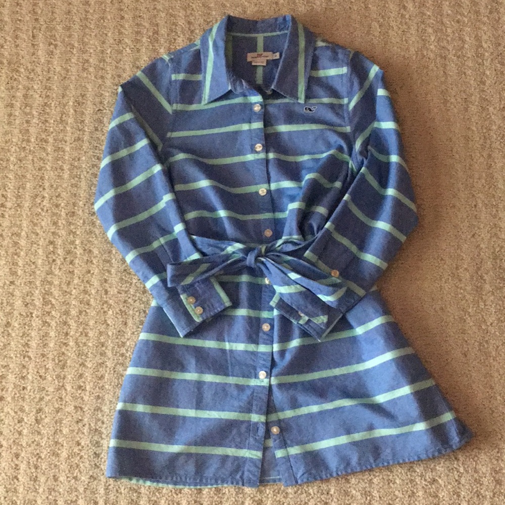 Vineyard Vines Girl’s Shirt Dress